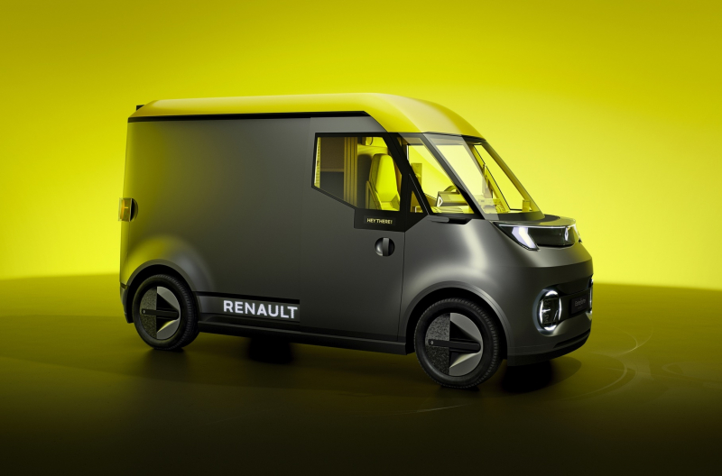 Renault показала электрический фургончик Estafette