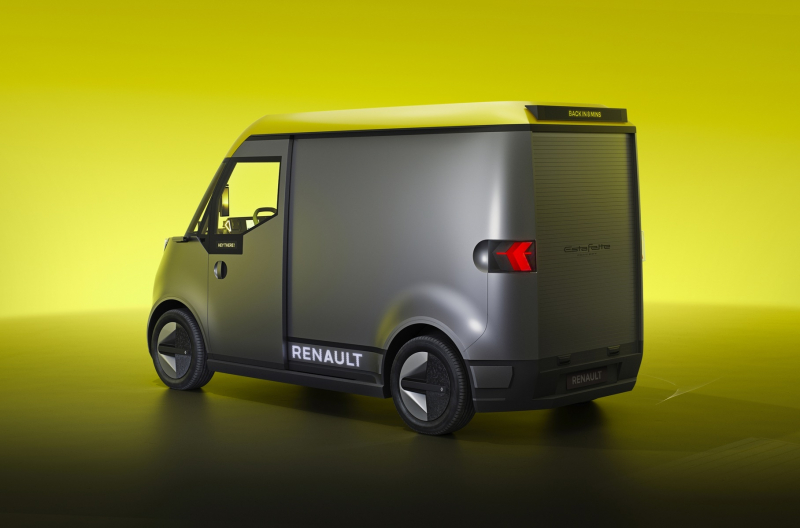 Renault показала электрический фургончик Estafette