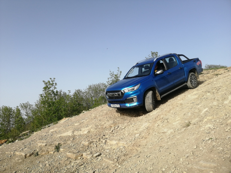 Точка G: тест-драйв пикапа Foton Tunland G7
