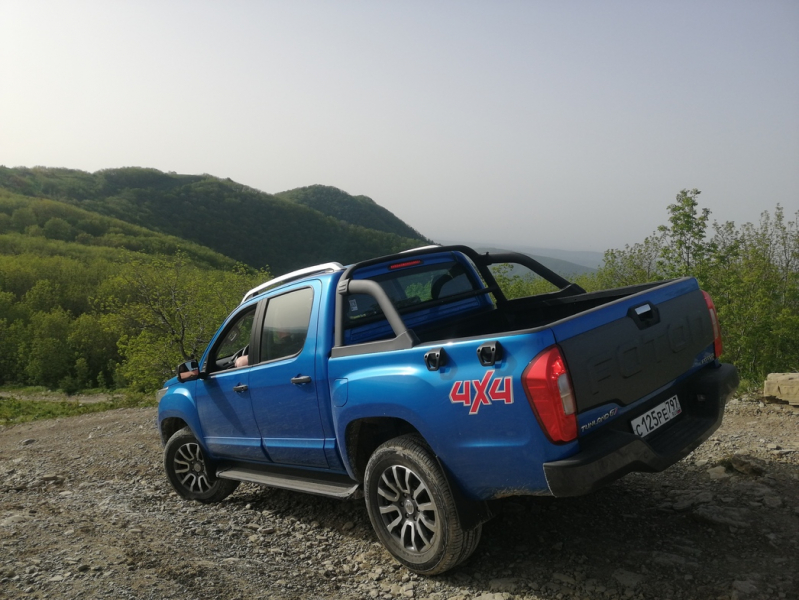 Точка G: тест-драйв пикапа Foton Tunland G7