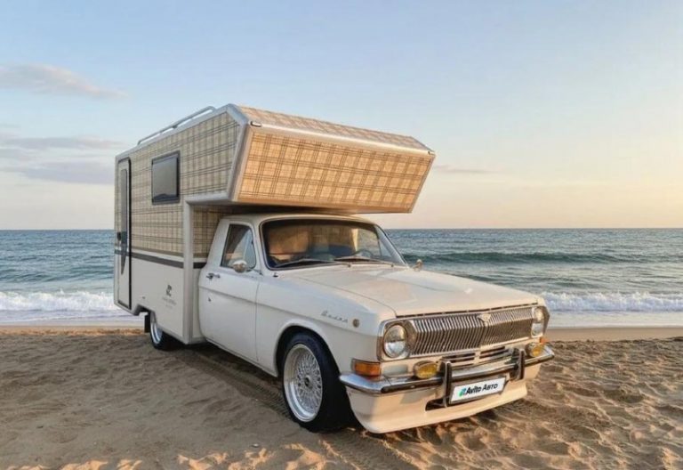 Кемпер на базе редкого пикапа «ГАЗ Трофим» появился в продаже